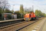 RBH 829 runs light through Recklinghausen Sd on 31 October 2013.