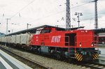 AVG 468 pauses at Bruchsal on 25 May 2008.