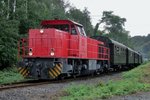 Extra train with 275 833 enters Bochum-Dahlhausen on 16 September 2016.