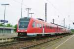 DB 612 052 calls at Graben-Neumarkt on 28 May 2007.