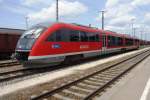 EDB 642 121 in Augsburg Hbf on 2 July 2013.