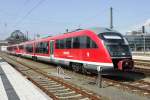 DB 642 043 stands at Dresden Hbf on 11 April 2014.