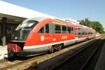 DB Regio 642 611 stands in Landau (Pfaltz) on Saturday 31 May 2014.