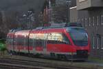 DB 644 043 stands at Koblenz Hbf on 3 January 2025.