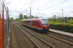 DB BR 648-355 Owschlag station (Schleswig-Holstein).
Date: 30. July 2013.