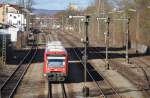 650 326 and annother 650 at Senden. There are 10 form signals, 8 are visible on the picture, at November 21st, 2009.