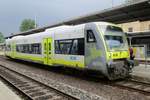 Agilis 650 725 stands in Neuenmarkt-Wirsberg on a rainy 19 May 2018.