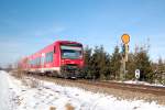 650 19-9 and 650 326-2 at Bellenberg, February 15th, 2009.