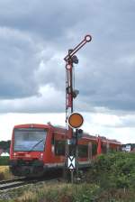 650 109 at form signal of Vhringen, July 10th, 2009.