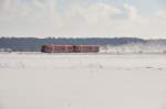 650 317 and a second one at Illertal between Illertissen and Bellenberg, February 1st, 2010.