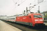 Scanned picture of 101 051 at Hamburg Altona on 25 May 2004.