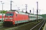 On 16 April 2009 SBBEC Chur-Hamburg=Altona calls at Dsseldorf Hbf, pulled by 101 042.