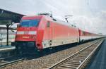 On 23 July 1998 DB 101 004 was detoured via Bonn-Beuel.