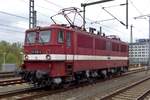 Ex-DR 211 030 stands on 8 April 2017 in Dresden Hbf.