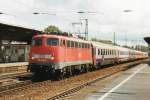 On 22 May 2001, 110 326 with NMBS stock passed through Kln-Deutz.