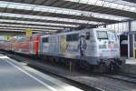 On 25 May 2012 DB 111 027 was shot at Mnchen Hbf.