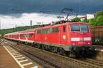 On 29 June 2013 DB 111 062 calls at Weil-am-Rhein with an RB to Freiburg (Breisgau) Hbf.
