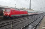 DB 120 111 calls at Fulda on 1 June 2013.