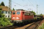 Scanned picture of 140 353 passing through Rheine on 28 October 2005.