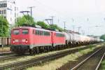 On 27 September 2009 140 825 hauled a coal train through Kln West.