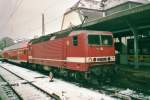 Scanned picture of 143 314 in Koblenz Hbf on 13 January 1999. 

