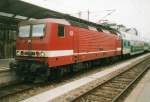 On 13 April 2000 DB 143 637 stood in Koblenz Hbf.