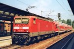 DB 143 815 stands at Saalfeld on 29 May 2007.