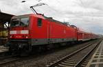 DB 143 263 calls at Bonn-Beuel on 21 March 2017.