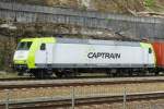 Captrain 145 094 has arrived at Bad Schandau on 12 April 2014.