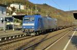 Alpha 145-CL-203 passes through Bingen on 30 March 2017.