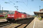 On 16 September 2011 DB 146 228 calls in Hausach.