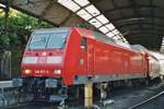 DB 146 017 stands in Aachen Hbf on 20 May 2006. 