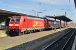 DB 146 225 leaves Offenburg on 22 May 2018. 