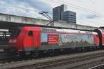 On 4 April 2018 DB Regio 146 127 advertises for the Marienhafen at Hannover Hbf.