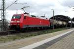 DB 152 053 in Halle (Saale) Hbf am 11 April 2014.