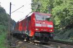 DB 152 104 passes Venlo Bovenste Molen on 29 August 2015.