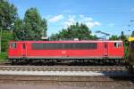 Portrait of DB 155 037-5 at Osnabrck Obf on 6 June 2013.