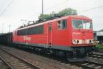  22 July 1999 saw 155 163 in the then new Traffic Red colours at Bad Bentheim.