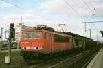 On 12 september 2005, 155 140 passed through Braunschweig (Brunswick) Hbf.