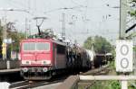 DB 155 070 leaves Recklinghausen Sd on 31 October 2013.