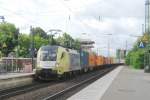 BoxXpress ES 64 U2-015 passes Uelzen on 1 June 2012.