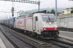 Crossrail 185 580 in Spiez on 14 May 2010.