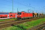 185 006 leaves Offenburg for the Schwarzwaldbahn on 15 September 2010.