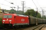 On 22 May 2007 trefft 185 225 in Bad Bentheim ein.