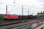 DB 185 374 speeds through Neustadt (Weinstrasse) on 31 May 2014.