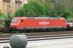 On 21 May 2010 DB 185 186 passed Treuchtlingen. 