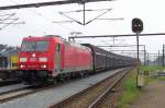 A rainy 24 September 2014 saw 185 324 arrive at Padborg.