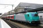 On 3 May 2011 Alpha Trains 185 634 was scheduled to operate on a DB Regio S-Bahn in Bavaria and is seen in Nürnberg Hbf.