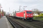 DB 185 324 thunders through Elmshorn on 28 April 2016.