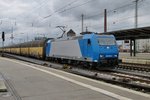 Alpha TRains 185 529 passes through Bremen Hbf on 27 April 2016.